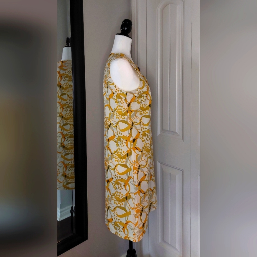 Vintage Retro 60's Cotton Summer SunDress A-Line Shift Size 8 - Picture 7 of 9